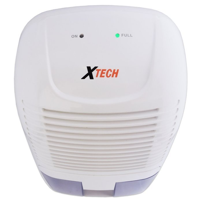 Xtech Ultra Quiet Portable Mini Dehumidifier with 16 oz removable water tank