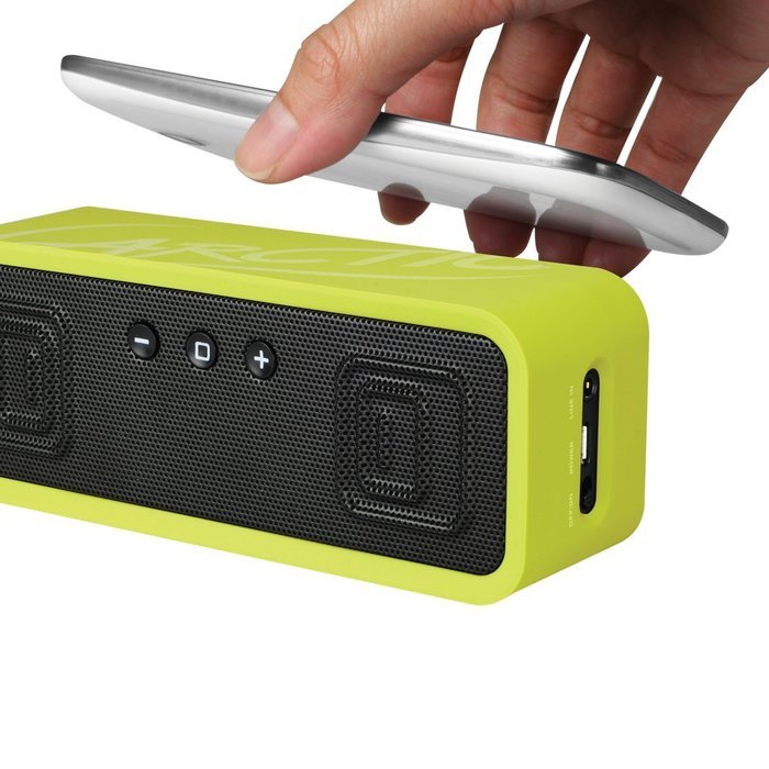 ARCTIC S113BT NFC/Bluetooth 4.0 Stereo Speaker, AAC/aptX, Build-in Microphone for Hands-Free Calls, Blue N23