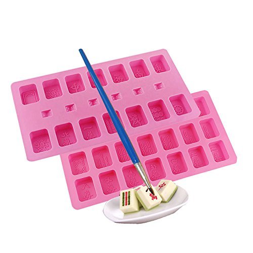 Lariy Chocolate Maker food-Grade Polycarbonate/Silicone Chocolate Mold Chinese Mahjong N5