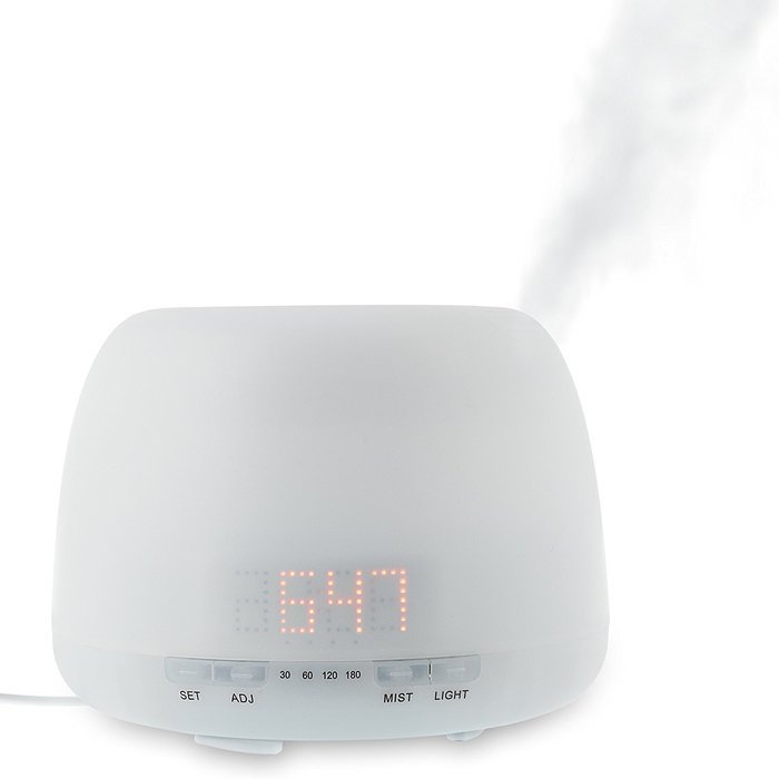OFFICE/Travel Ultrasonic 3 Hour Humidifier - 400ml Aromatherapy Essential Oil Diffuser - with 4 Timer Settings... N2