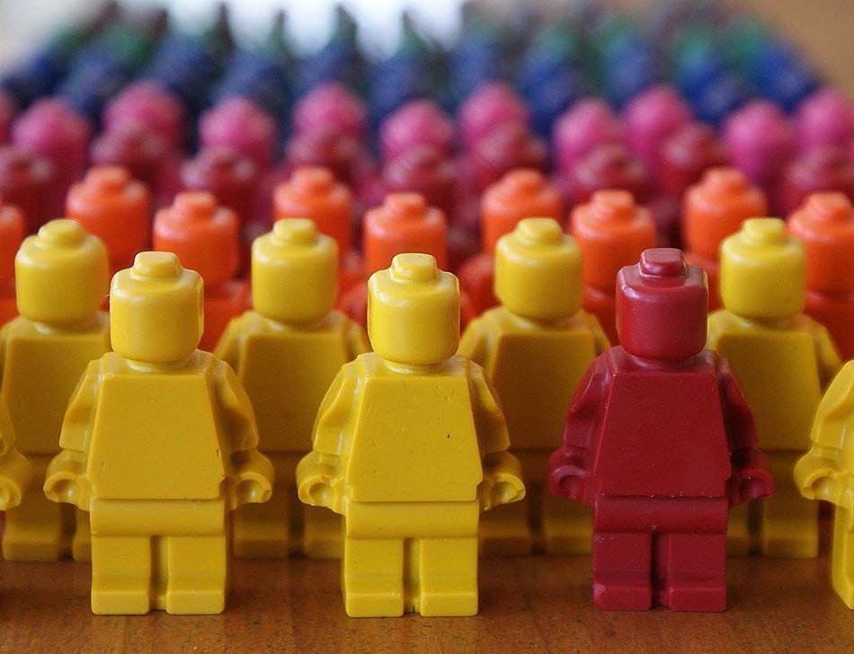 Building Brick & Little Man Candy Cake Ice Tray Mold for Lego Lovers Silicone