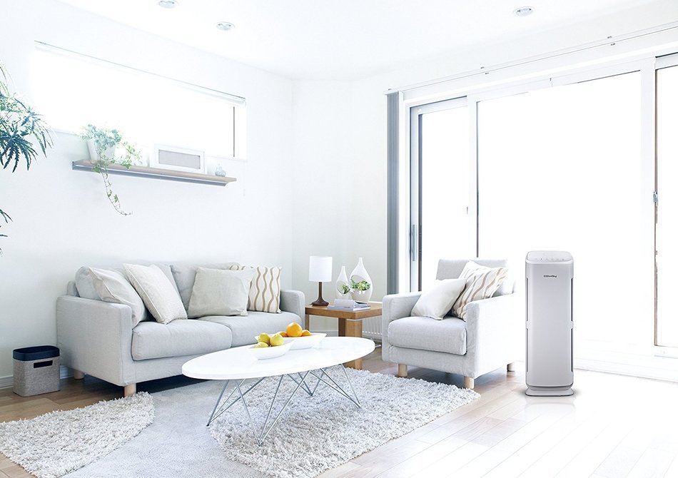 Coway AP-1216L Tower Mighty Air Purifier with True Hepa & Smart Mode(Up To 330 Sq.Ft.), N5