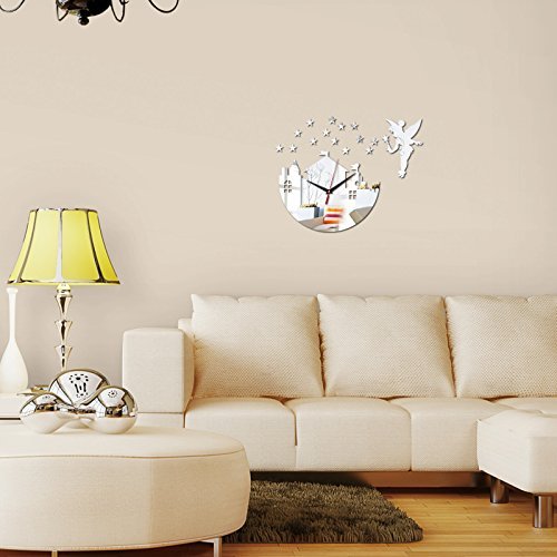 EverTrust(TM) New Hot Sale Clock Wall Clocks Reloj De Pared Horloge Stickers Quartz Watch Balcony/courtyard Modern...