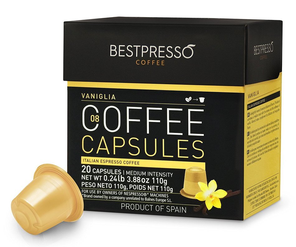 Nespresso Compatible Gourmet Coffee Capsules -120 Pod Verona Blend (High Intensity) - For Original Line Nespresso... N4