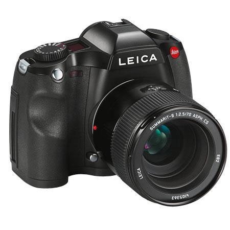 Leica 10803 S (Tye 006) 37.5MP SLR Camera with 3-Inch TFT LCD Screen - Body Only (Black) N2