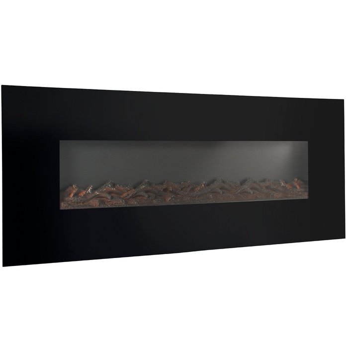 Best Choice Products 50" Electric Wall Mounted Fireplace Heater Smokeless Ventless Adjustable Heat N2