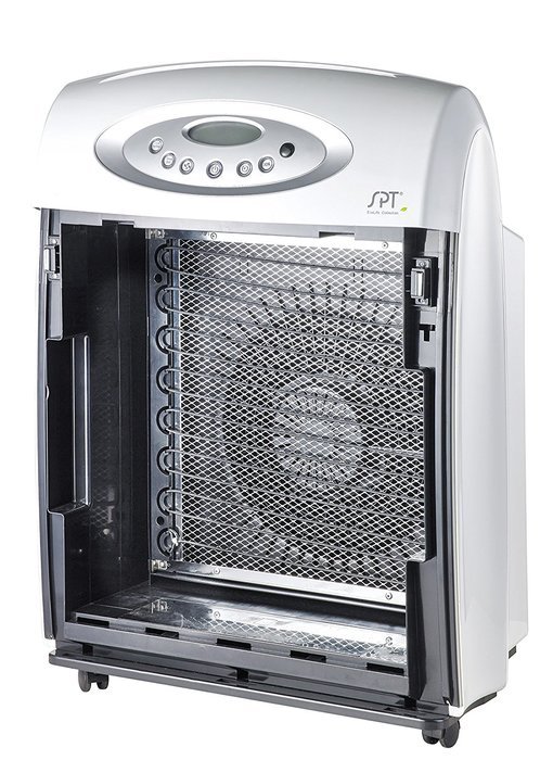 SPT AC-9966 DC-Motor Air Cleaner with Plasma, Ionizer, Hepa & Voc
