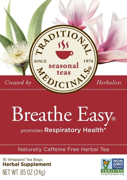 Traditional Medicinals Breathe Easy Tea, 16 Tea Bags (Pack of 6) N4