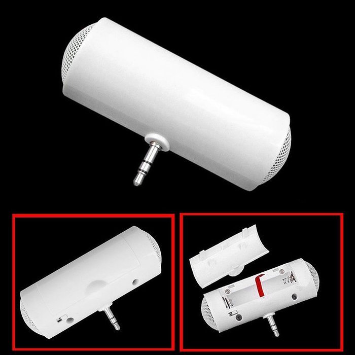1pcs Mini Portable Stereo Speaker small stereo fit for iPod iPhone MP3 MP4