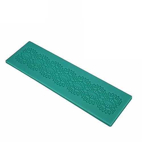 "dipshop Lace Silicone Fondant Mold Cake Decorating Mould Gumpaste Sugarpaste FDA LFGB" shopping N5