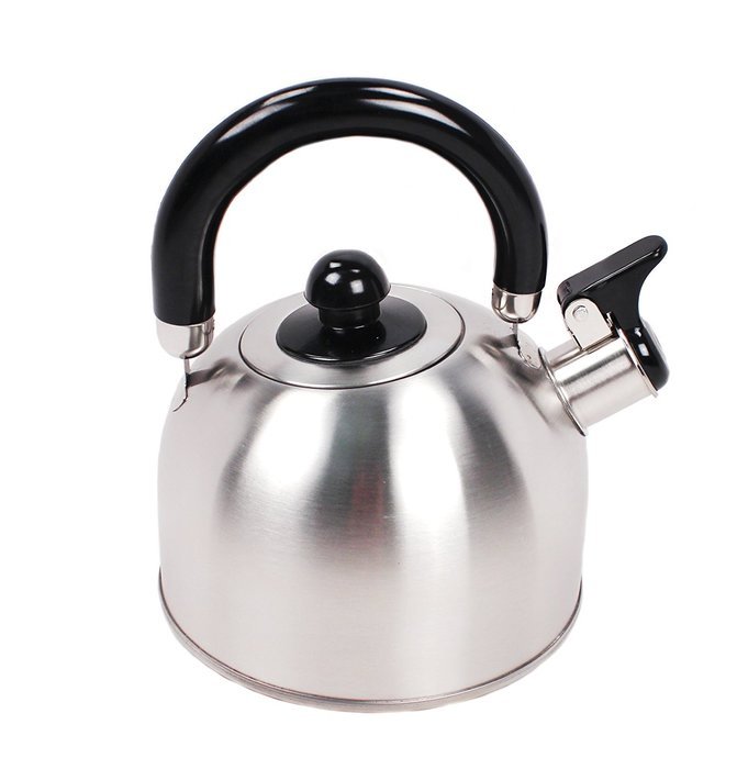 Copco Halo 1.2-Quart Brushed Stainless Steel Teakettle N5