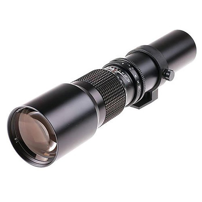 Canon EOS 6D DSLR Camera + Canon 24-105mm IS USM Lens + 650-1300mm Telephoto Lens + 500mm preset Zoom Lens + 0.43X... N8