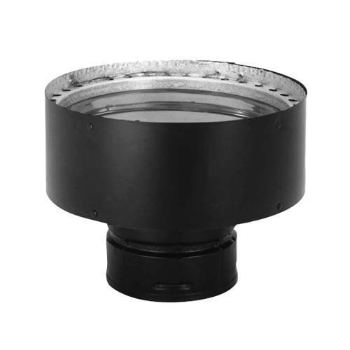 DuraVent 3PVP-X6 3" Inner Diameter - PelletVent Pro Type L Chimney Pipe - Double, Black