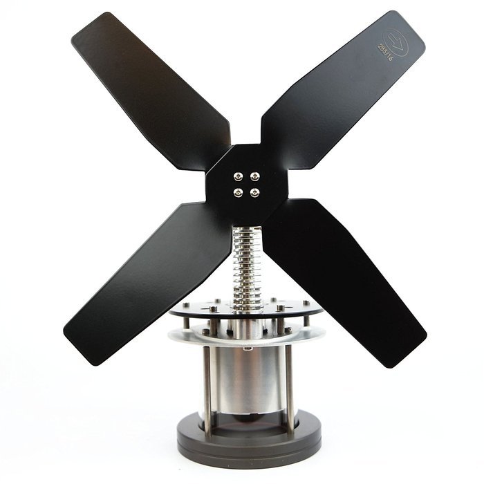 Heat Powered Stove Top Fan for wood multi-fuel coal with Soapstone or cooler surface - WARPFIVE GLASSHOPPER Eco... N9