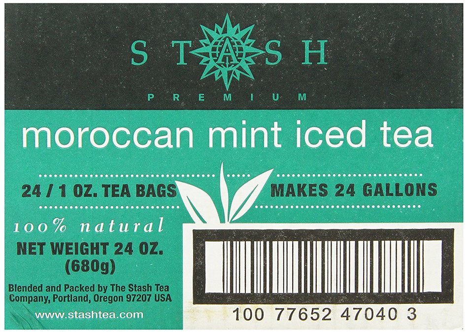Stash Tea Traditional Black Tea, 1 Ounce Iced Tea Brew Bags (Pack of 24) N19