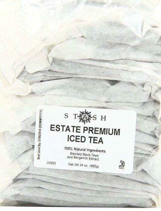 Stash Tea Traditional Black Tea, 1 Ounce Iced Tea Brew Bags (Pack of 24) N21
