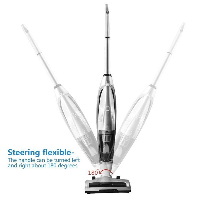 FINE DRAGON 3-in-1, 3+1 Functions New Cordless Upright Stick Vacuum Cleaner, Handheld Vacuum and Bagless Sweeper... N18
