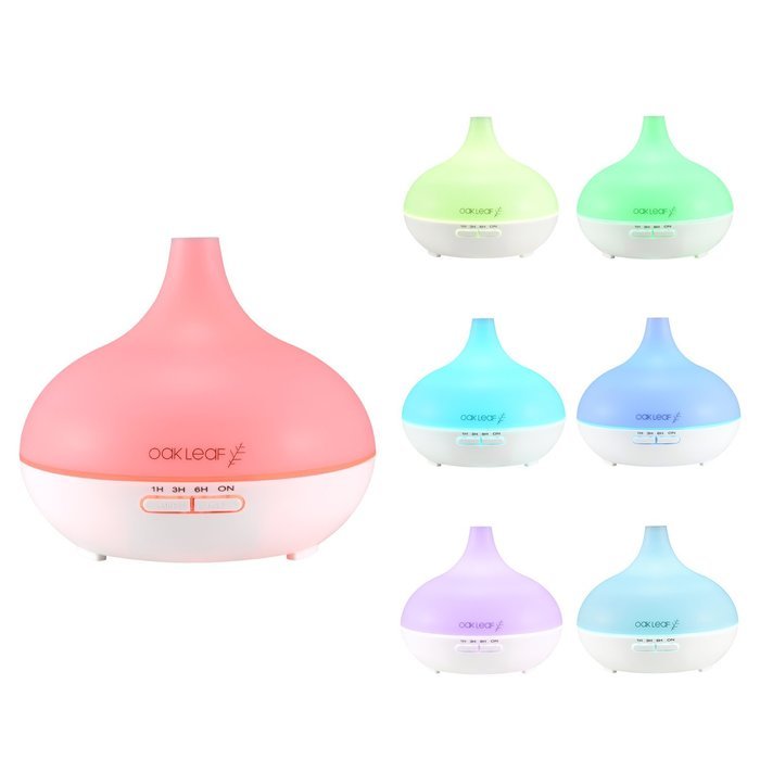 Essential Oil Diffuser,Oak Leaf Ultrasonic Aromatherapy Humidifier with Diffuser,Capacity of 300ml,Cool Mist Aroma... N2