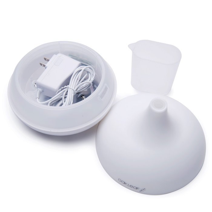 Essential Oil Diffuser,Oak Leaf Ultrasonic Aromatherapy Humidifier with Diffuser,Capacity of 300ml,Cool Mist Aroma... N3