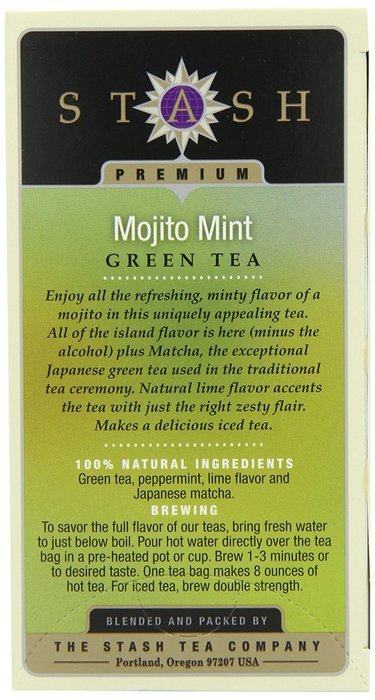 Stash Tea Green Chai Tea, 20 Count Tea Bags in Foil (Pack of 6) N19