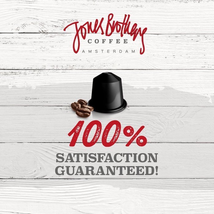 80 Jones Brothers Nespresso Compatible Coffee Capsules-Variety Pack -100% Pure Arabica (VARIETY BOX, 80 PODS) N19