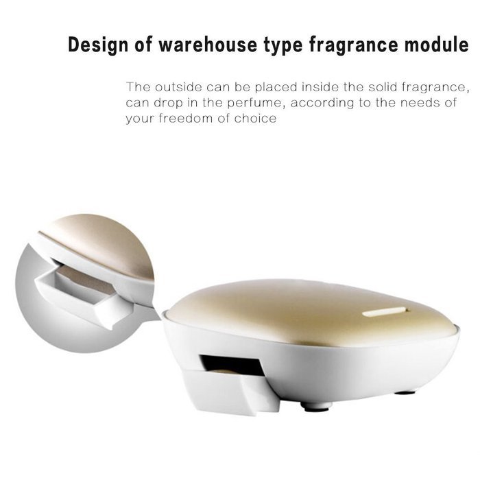 Deli Mini Car Anion Air Purifier, Car Negative Ion Freshener With Car Cigarette Lighter, USB Charger Power Supply... N2