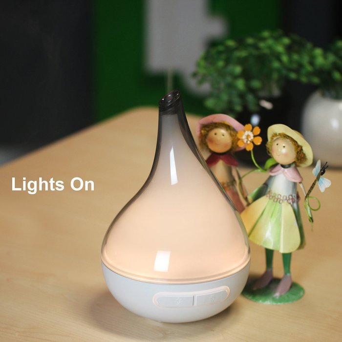 YUNSTORES Essential Oil Diffuser, Ultrasonic Oil Diffuser, Waterless Auto Shut Off for Home, Office, Bedroom,... N16