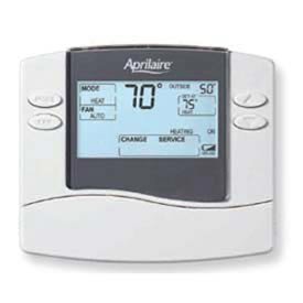 Aprilaire 8446 Non-Programmable Heat Pump 2 Heat/1 Cool Thermostat With Emergency Heat