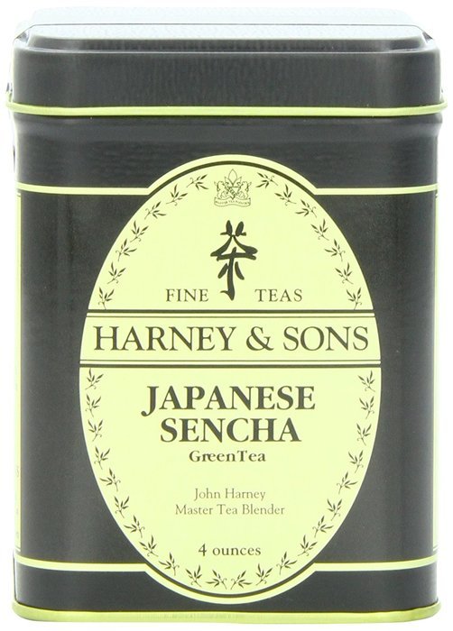 Harney & Sons Loose Leaf Green Tea, Japanese Sencha, 4 Ounce N4