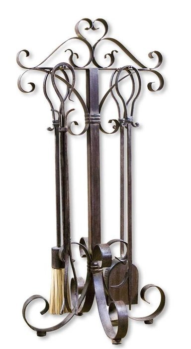 Daymeion Metal Fireplace Tools, Set/5