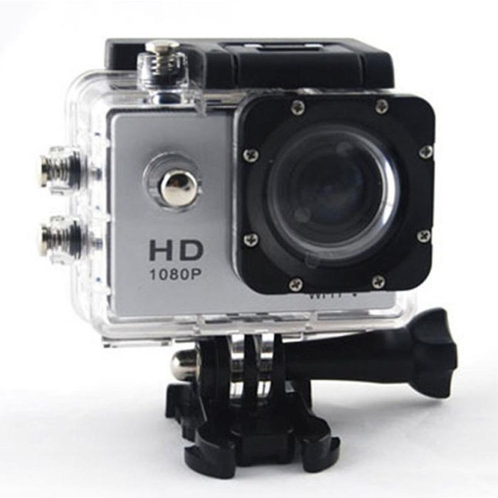 Action Camera, TONSEE WIFI action 1080P HD DV sports recorder Waterproof camera camcorder - White