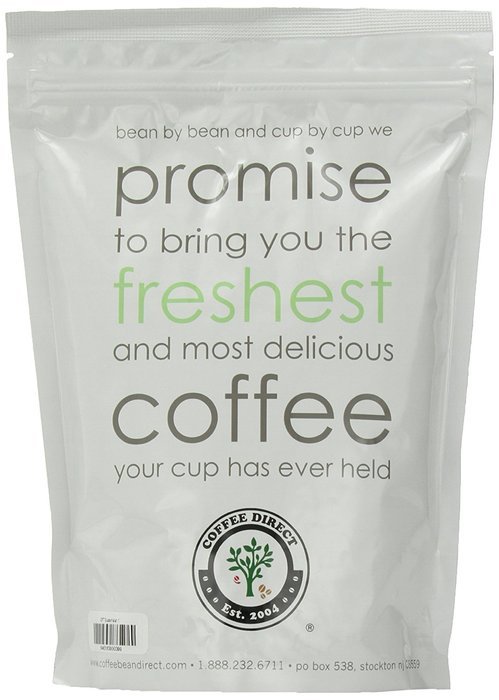 Coffee Bean Direct Sumatra Mandheling, Whole Bean Coffee, 16-Ounce Bags (Pack of 3) N28