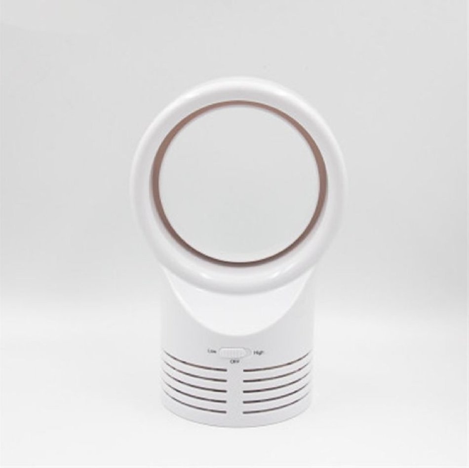 Portable Air Conditioner Table mini bladeless fan With Adapter Gift-Color Random (Black) N10