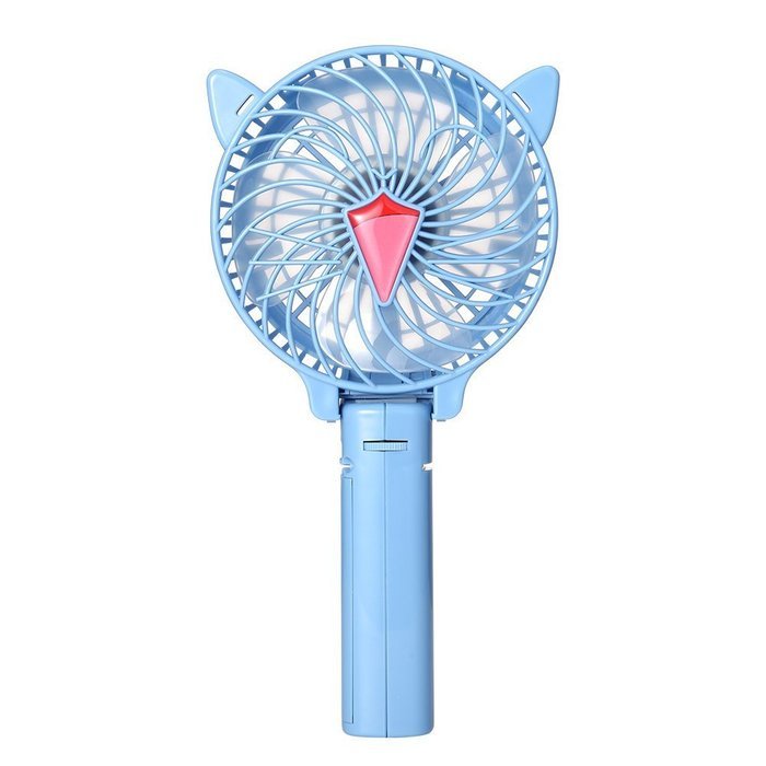 Portable Table Fan,ACLUXS Head Adjustable Cool Mini Portable Floor/Table Fan with Rechargeable Battery and USB... N2