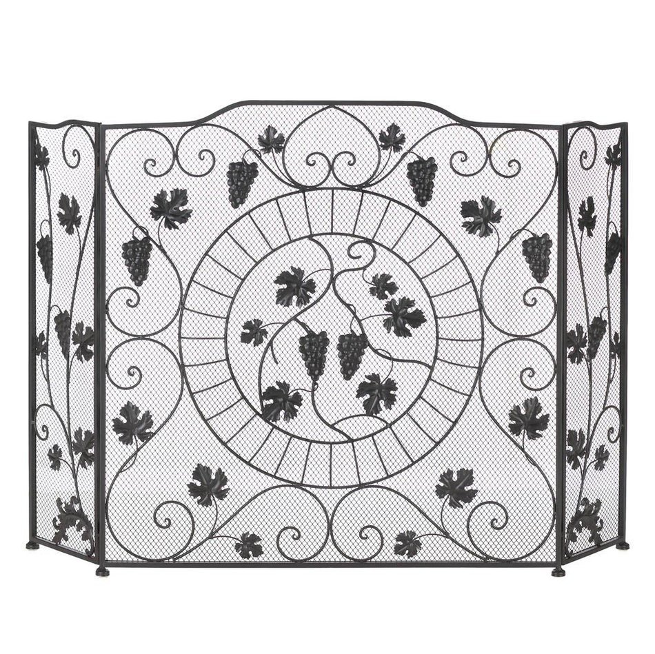 Vineyard Estate Fireplace Screen N2