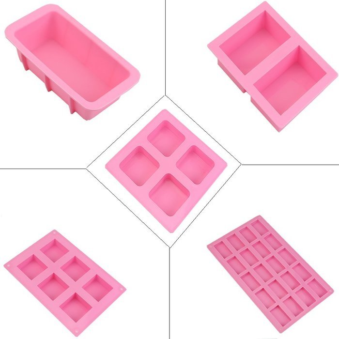 UNIHA Silicone Ice Cube Candy Chocolate Cake Cookie Cupcake Soap Molds Mould DIY(6-Snowflake Snow) N8