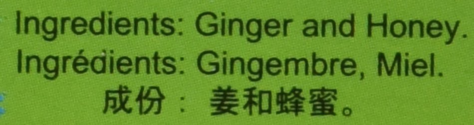 Honsei Instant Ginger Honey Tea 18 G/0.63oz - Product of Singapore, Pack of 2(20 Sachets X 2 = 40 Sachets) N2