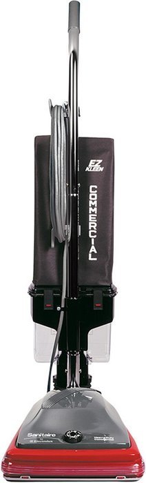 Sanitaire SC689A Commercial Dust Cup Upright Vacuum Cleaner with Dirt Cup and 5 Amp Motor, 12" Cleaning Path