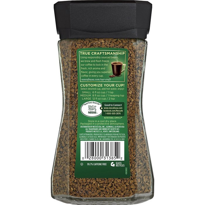 Nescafe Taster's Choice Decaf Instant Coffee, House Blend, 7 Ounce (Pack of 2)