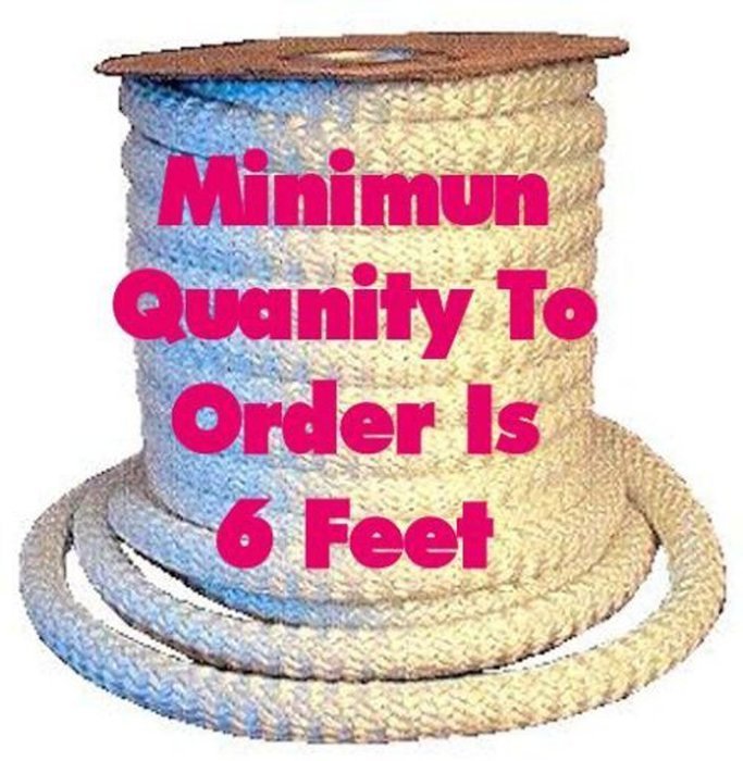 Central Boiler 7/8" Door Rope Gasket (Fiberglass), Cut to Size by the foot &hearts; Guaranteed Quality