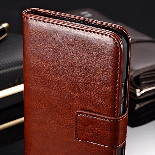Noviame(TM)New Luxury Wallet Flip PU Leather Case For Motorola Moto G3 With Photo Frame & Card Holder Cover For...