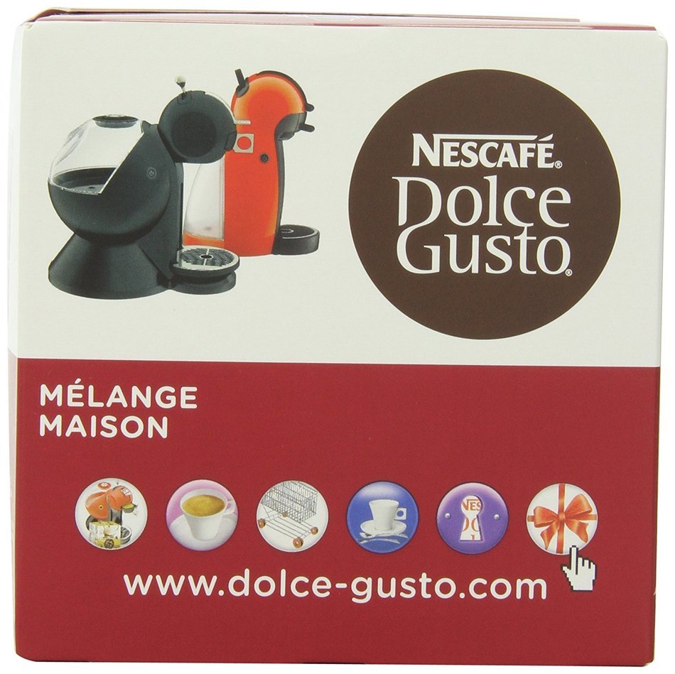 Nescafe Dolce Gusto for Nescafe Dolce Gusto Brewers, Cafe Americano, 16 Count N3
