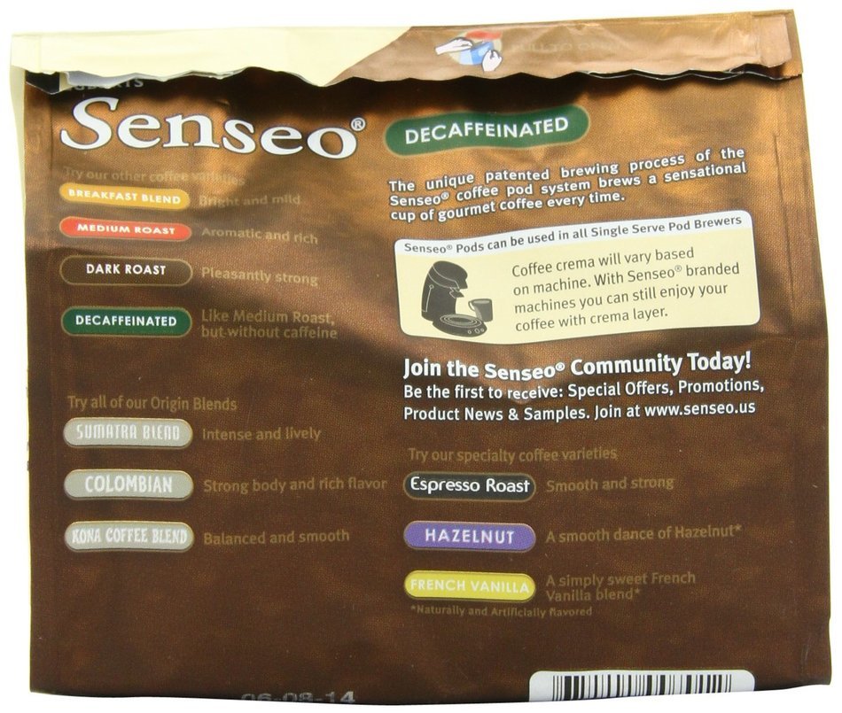 Senseo Coffee Pods, Dark Roast,18 Count (Pack of 6) N41