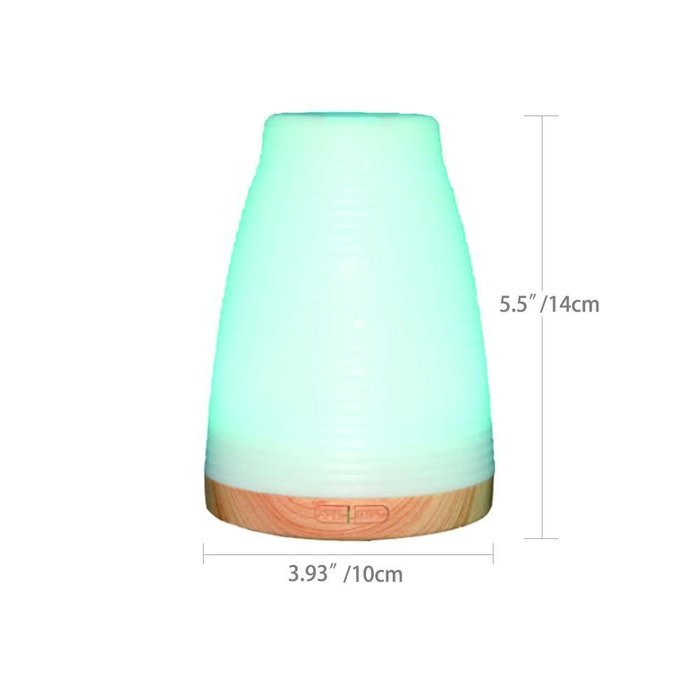 Glowseen Essential Oil Diffuser -100ml- Personal Mist Aroma Humidifier Ultrasonic Aromatherapy Oil Diffuser with... N2