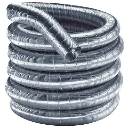 6'' x 15' DuraFlexSS 304 Stainless Steel Chimney Liner - 6DF304-15