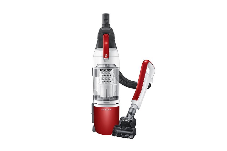 Samsung VU10H3021PR/AA VU3000 Lift and Clean Bagless Vacuum Cleaner, Red N2