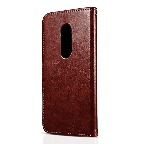 Noviame(TM)New Luxury Wallet Flip PU Leather Case For Motorola Moto G3 With Photo Frame & Card Holder Cover For... N2