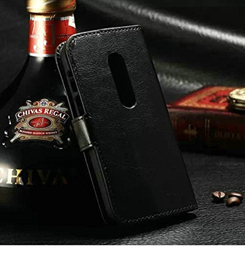 Noviame(TM)New Luxury Wallet Flip PU Leather Case For Motorola Moto G3 With Photo Frame & Card Holder Cover For... N3