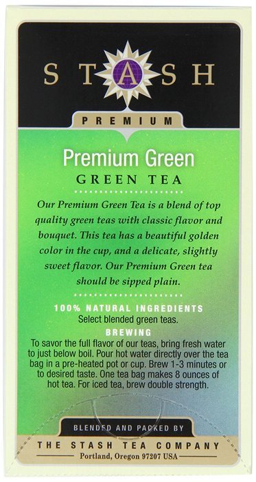 Stash Tea Green Chai Tea, 20 Count Tea Bags in Foil (Pack of 6) N54