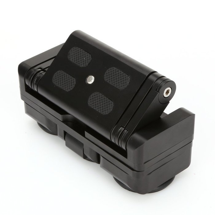 Mojoyce Foldable Tricycle Rail Cars 1/4'' Screw Mount Plate for DSLR Camera Gopro